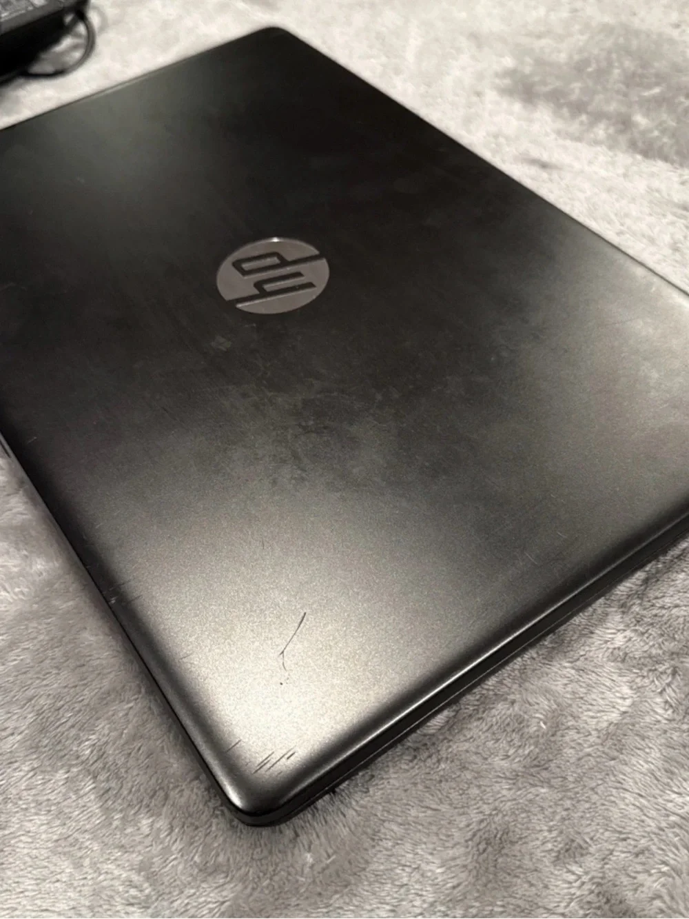 HP Black Laptop with Charger Included